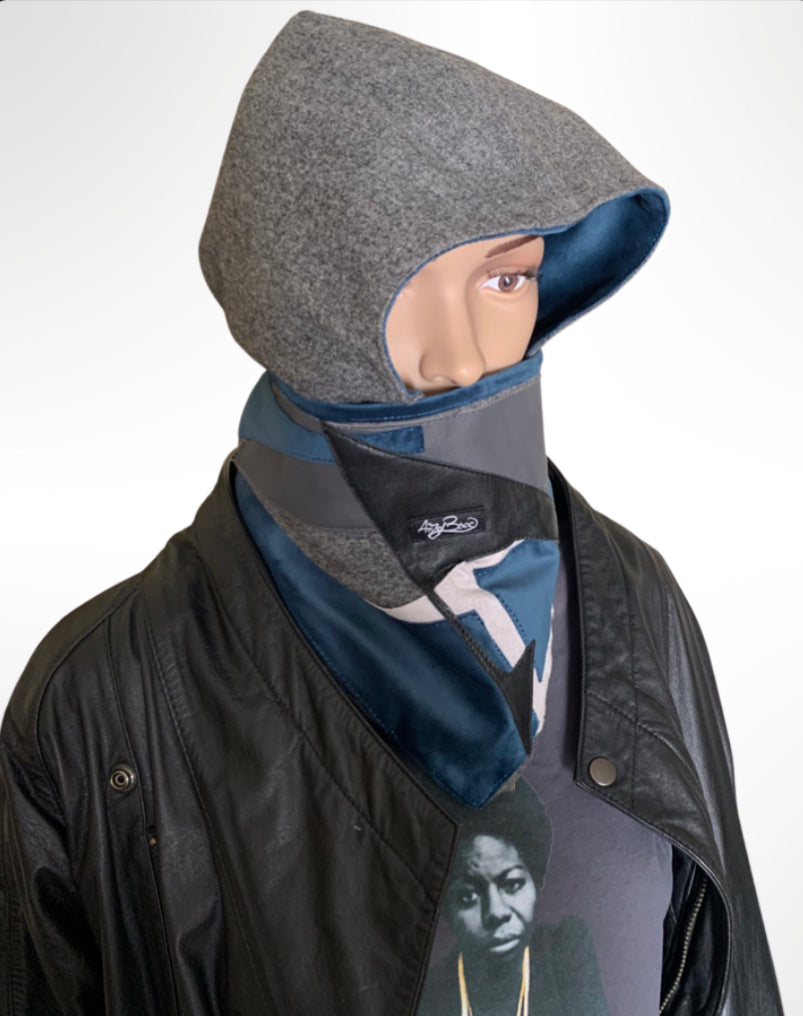 Blue Magic Hooded Muffler