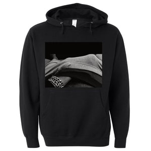 grey sweats graphic hoodie